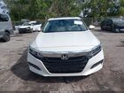 2019 Honda Accord Ex White vin: 1HGCV1F48KA073257