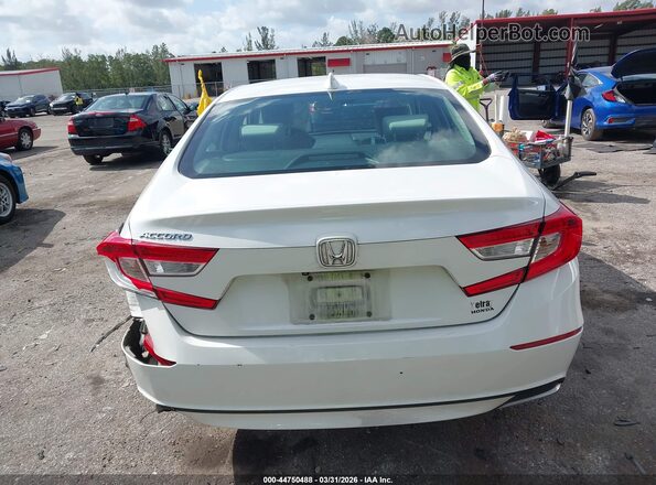 1HGCV1F48KA073257 2019 HONDA ACCORD White 