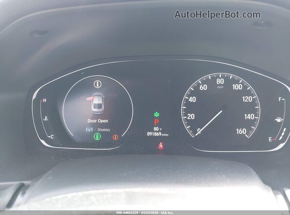 1HGCV1F49JA112808 2018 HONDA ACCORD Серебряный Вид задних сидений