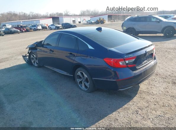 1HGCV1F49LA122032 2020 HONDA ACCORD Синий Задняя левая четверть