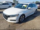 2019 Honda Accord Ex-l White vin: 1HGCV1F55KA101508
