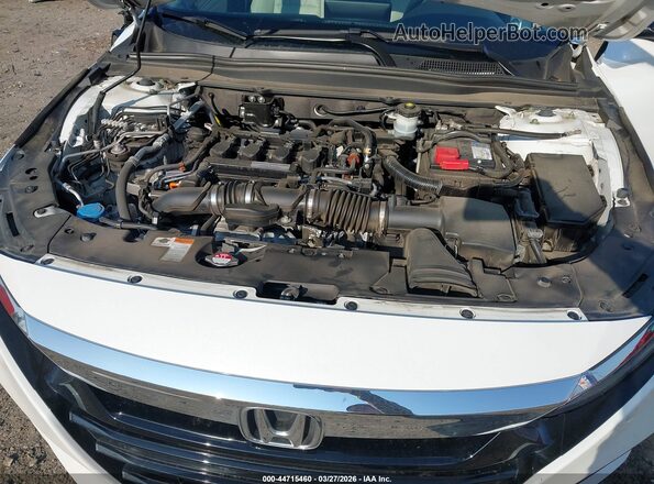 1HGCV1F55KA101508 2019 HONDA ACCORD White Widok z tyłu