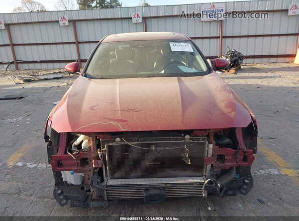 1HGCV1F57KA116401 2019 HONDA ACCORD Красный Вид щитка приборов