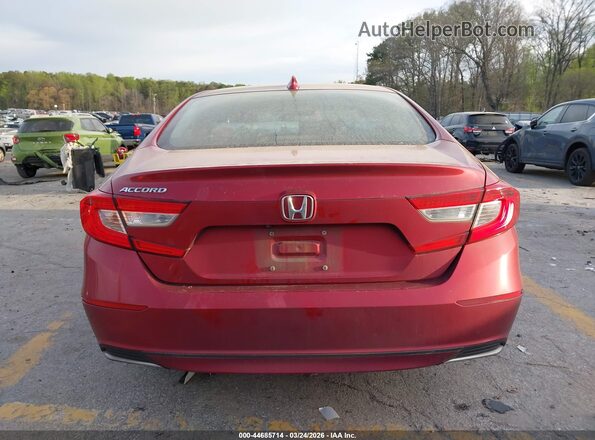 1HGCV1F57KA116401 2019 HONDA ACCORD Красный 