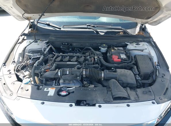 1HGCV1F5XKA163566 2019 HONDA ACCORD White Vista trasera