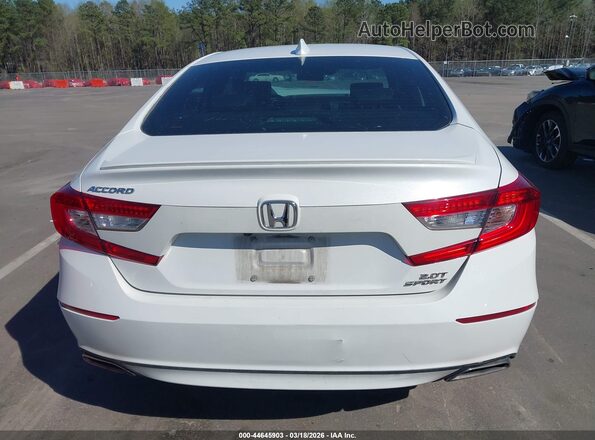 1HGCV2F31KA036077 2019 HONDA ACCORD Белый 