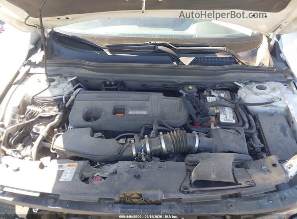 1HGCV2F31KA036077 2019 HONDA ACCORD Белый Вид сзади