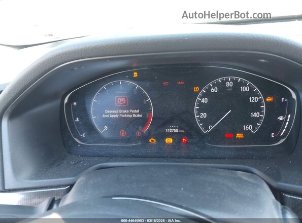 1HGCV2F31KA036077 2019 HONDA ACCORD Белый Вид задних сидений