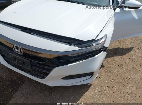 1HGCV2F32JA036250 2018 HONDA ACCORD Белый Вид спереди