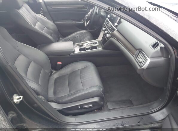 1HGCV2F52JA025167 2018 HONDA ACCORD Black Vista interior delantera