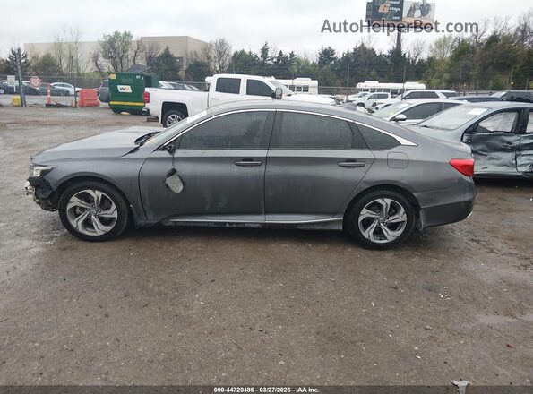 1HGCV2F64JA015832 2018 HONDA ACCORD Серый 