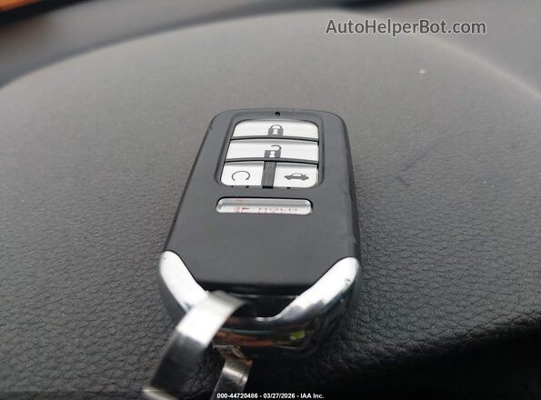 1HGCV2F64JA015832 2018 HONDA ACCORD Серый Вид панели приборов