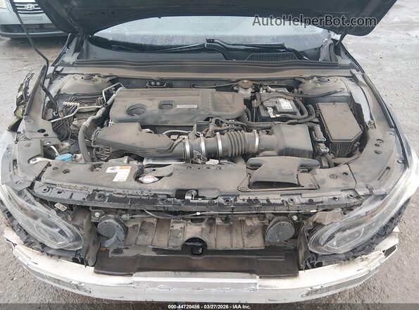1HGCV2F64JA015832 2018 HONDA ACCORD Серый Вид сзади