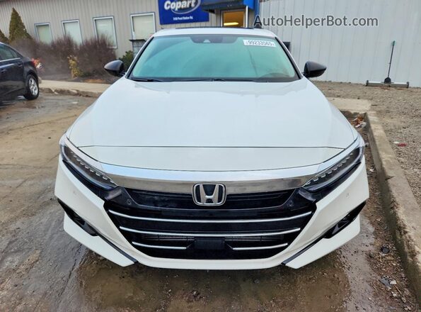 1HGCV2F90NA006481 2022 HONDA ACCORD Белый Вид спереди