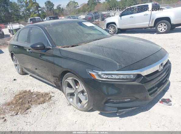 1HGCV2F94KA003708 2019 HONDA ACCORD Black წინა მარჯვენა