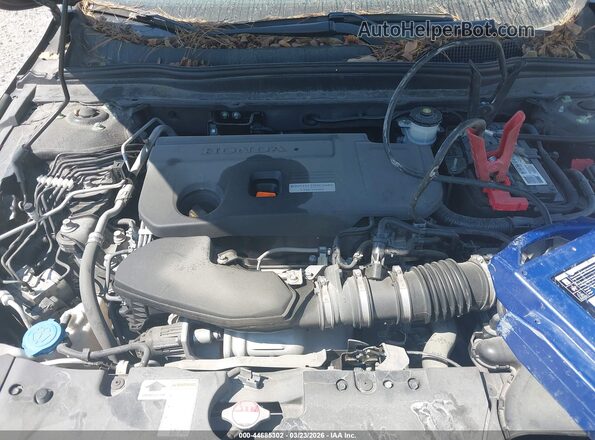 1HGCV2F94KA003708 2019 HONDA ACCORD Black უკანა ხედი