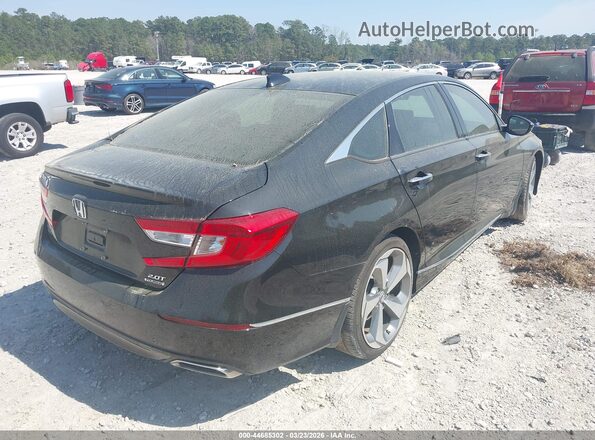 1HGCV2F94KA003708 2019 HONDA ACCORD Black უკანა მარჯვენა
