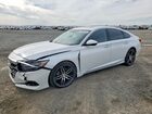 2021 Honda Accord Touring White vin: 1HGCV2F96MA011621