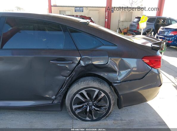 1HGCV3F14LA000227 2020 HONDA ACCORD HYBRID Черный Вид спереди