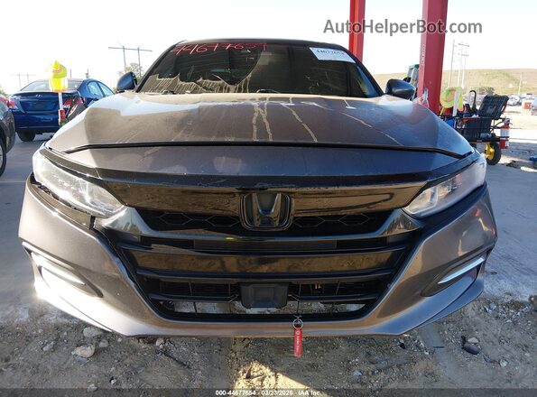 1HGCV3F14LA000227 2020 HONDA ACCORD HYBRID Черный Вид щитка приборов