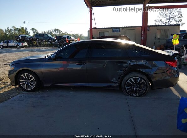 1HGCV3F14LA000227 2020 HONDA ACCORD HYBRID Черный Панорамный вид салона 360°