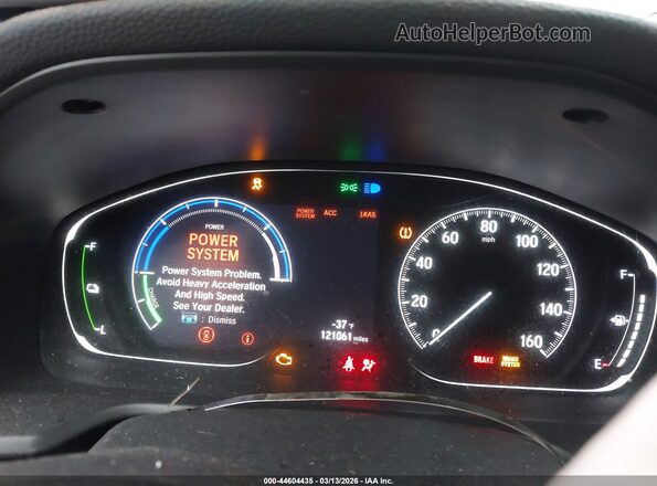 1HGCV3F16LA000407 2020 HONDA ACCORD HYBRID Черный Вид задних сидений