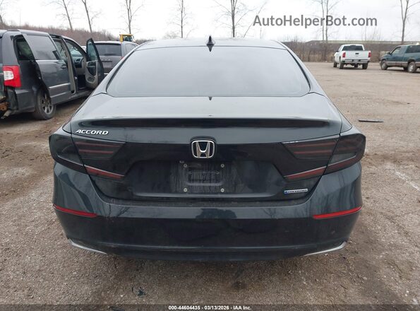 1HGCV3F16LA000407 2020 HONDA ACCORD HYBRID Черный 