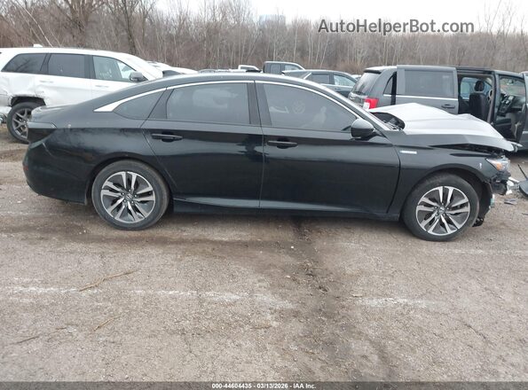 1HGCV3F16LA000407 2020 HONDA ACCORD HYBRID Черный Панорамный вид салона 360°