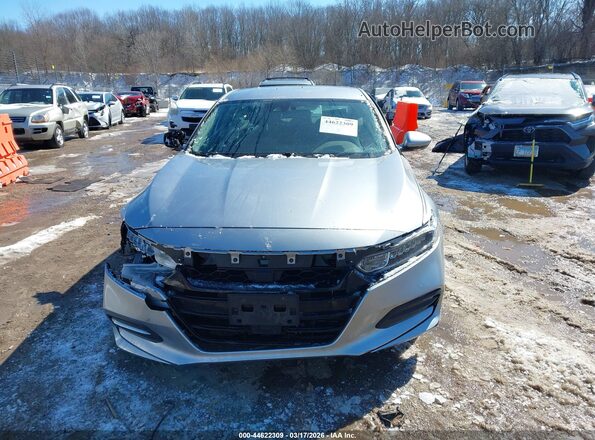 1HGCV3F18LA009612 2020 HONDA ACCORD HYBRID Серебряный Вид щитка приборов