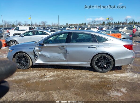 1HGCV3F18LA009612 2020 HONDA ACCORD HYBRID Серебряный Панорамный вид салона 360°