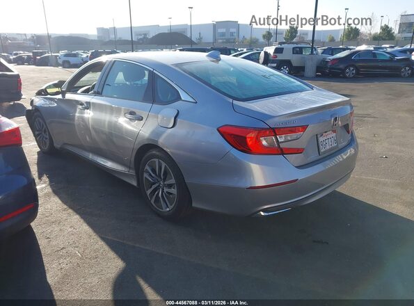 1HGCV3F18MA014777 2021 HONDA ACCORD HYBRID Silver Tył lewy