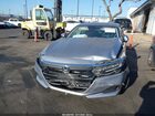 2021 Honda Accord Hybrid   Silver vin: 1HGCV3F18MA014777
