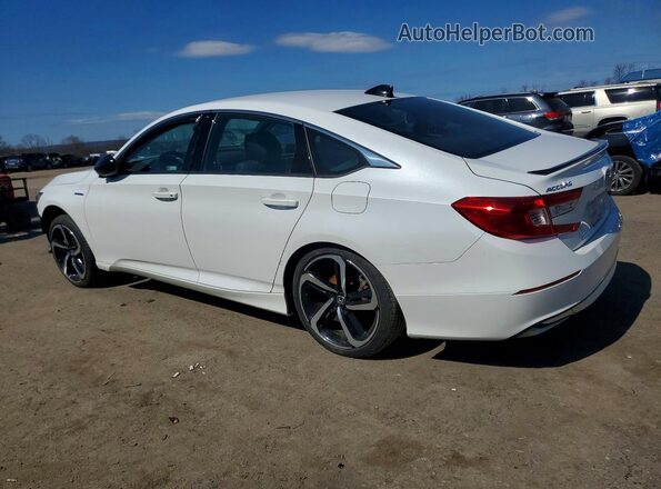 1HGCV3F20NA034399 2022 HONDA ACCORD Белый Задняя левая четверть