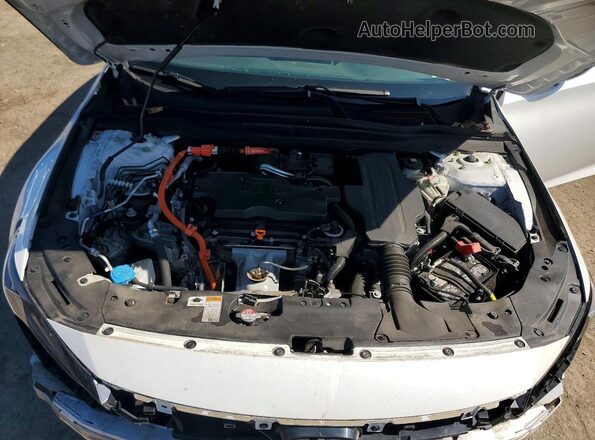 1HGCV3F20NA034399 2022 HONDA ACCORD Белый Вид задней части салона