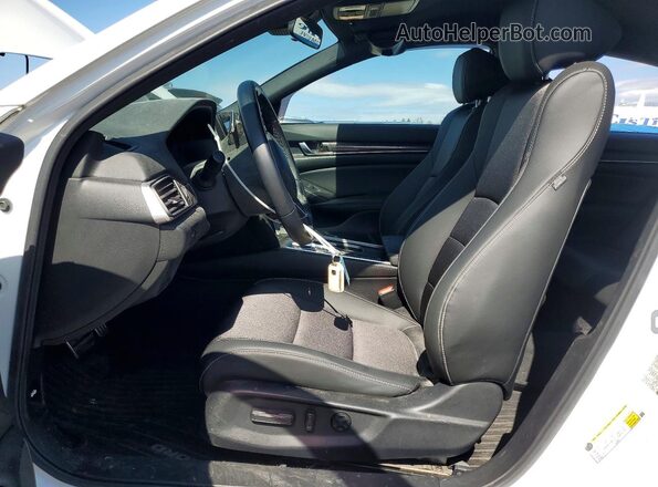 1HGCV3F20NA034399 2022 HONDA ACCORD Белый Вид салона спереди