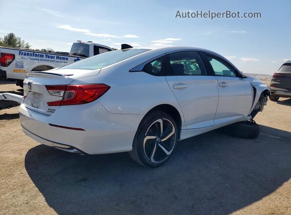 1HGCV3F20NA034399 2022 HONDA ACCORD Белый Задняя правая четверть