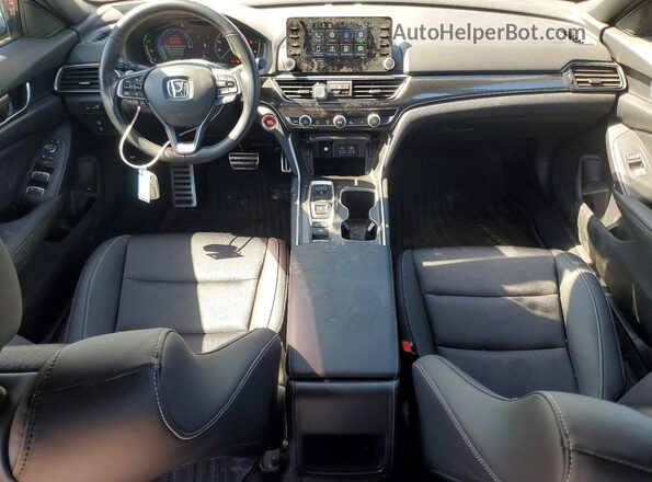 1HGCV3F20NA034399 2022 HONDA ACCORD Белый Вид панели приборов