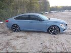 2022 Honda Accord Hybrid Sport Синий vin: 1HGCV3F22NA037756