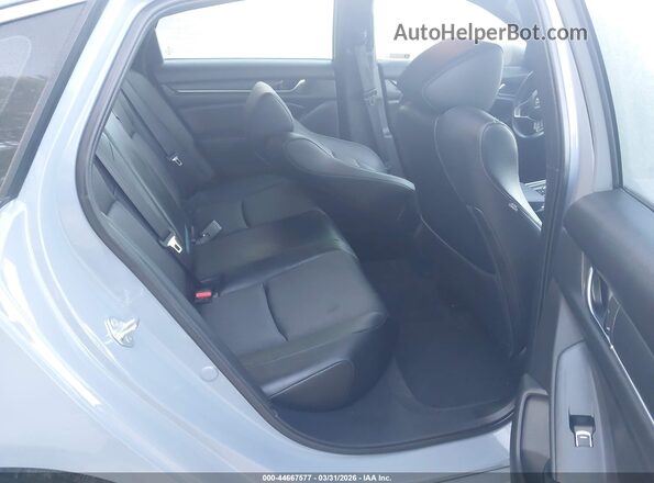 1HGCV3F22NA037756 2022 HONDA ACCORD HYBRID Синий Вид наклейки с VIN-кодом