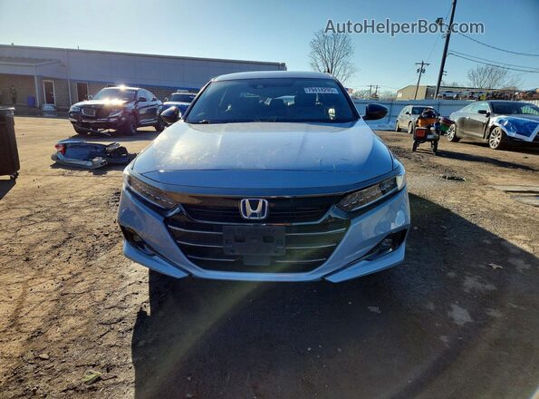1HGCV3F24NA014897 2022 HONDA ACCORD Gray Դիմացի տեսք
