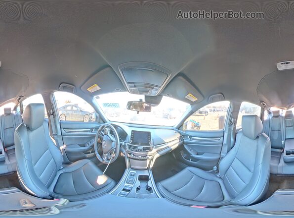 1HGCV3F24NA014897 2022 HONDA ACCORD Gray Սալոնի 360 աստիճան տեսք