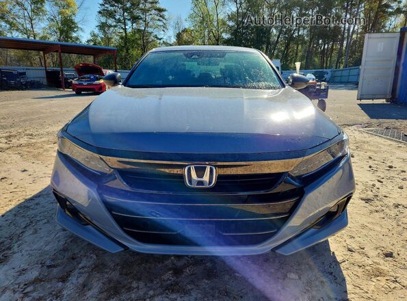 1HGCV3F24NA045549 2022 HONDA ACCORD Серый Вид спереди