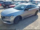 2022 Honda Accord Hybrid Sport Серебряный vin: 1HGCV3F26NA032656