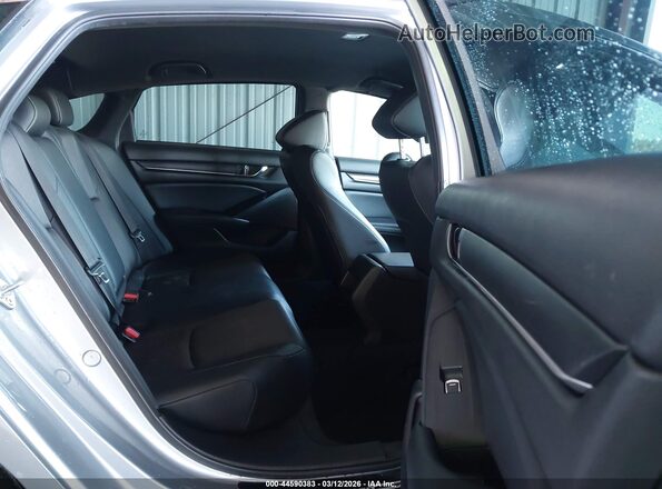1HGCV3F27NA030043 2022 HONDA ACCORD HYBRID Серебряный Вид наклейки с VIN-кодом