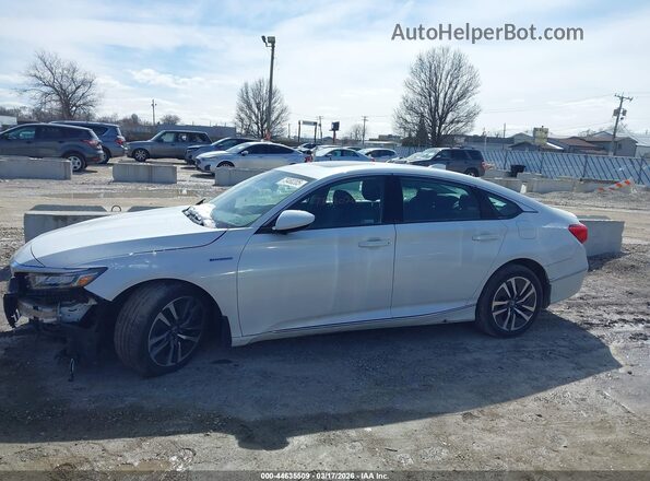 1HGCV3F40LA006763 2020 HONDA ACCORD HYBRID Белый Панорамный вид салона 360°