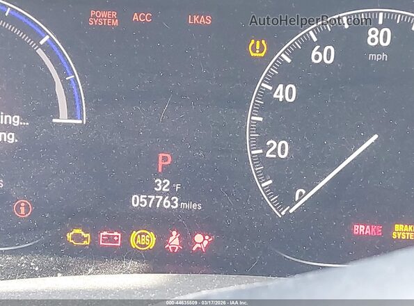 1HGCV3F40LA006763 2020 HONDA ACCORD HYBRID Белый 