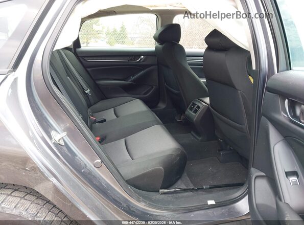 1HGCV3F48KA012647 2019 HONDA ACCORD HYBRID Gray VIN կոդի պիտակի տեսք