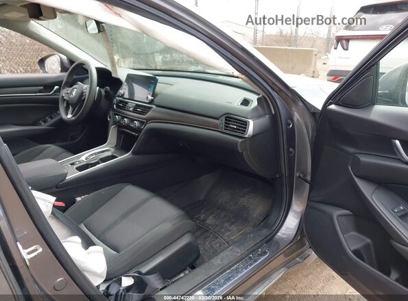 1HGCV3F48KA012647 2019 HONDA ACCORD HYBRID Gray Սալոնի դիմացի տեսք