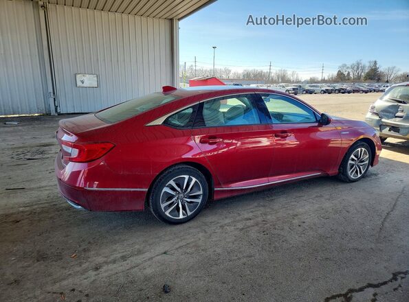 1HGCV3F49MA020923 2021 HONDA ACCORD Red Tył prawy
