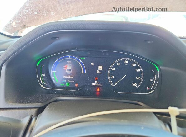 1HGCV3F49MA020923 2021 HONDA ACCORD Red Widok zestawu wskaźników
